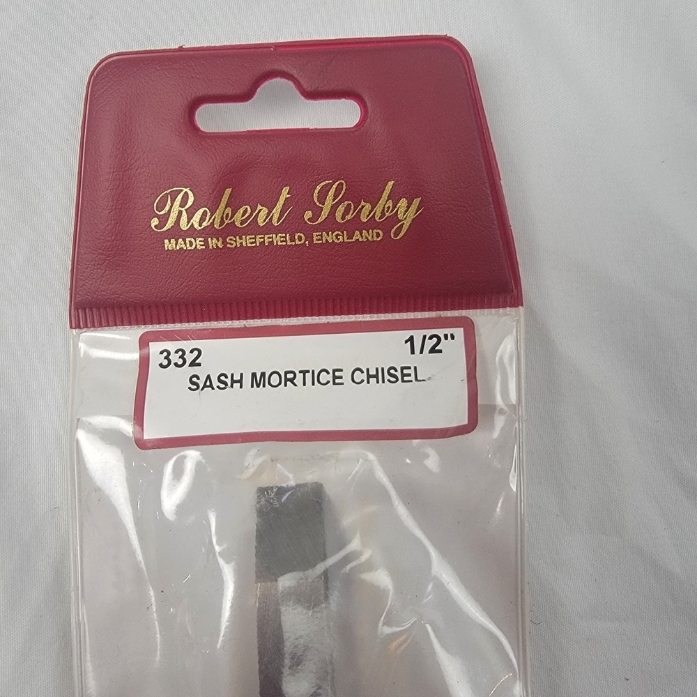 Robert Sorby 332 Sash Mortice (Mortise) Chisel 1/2"