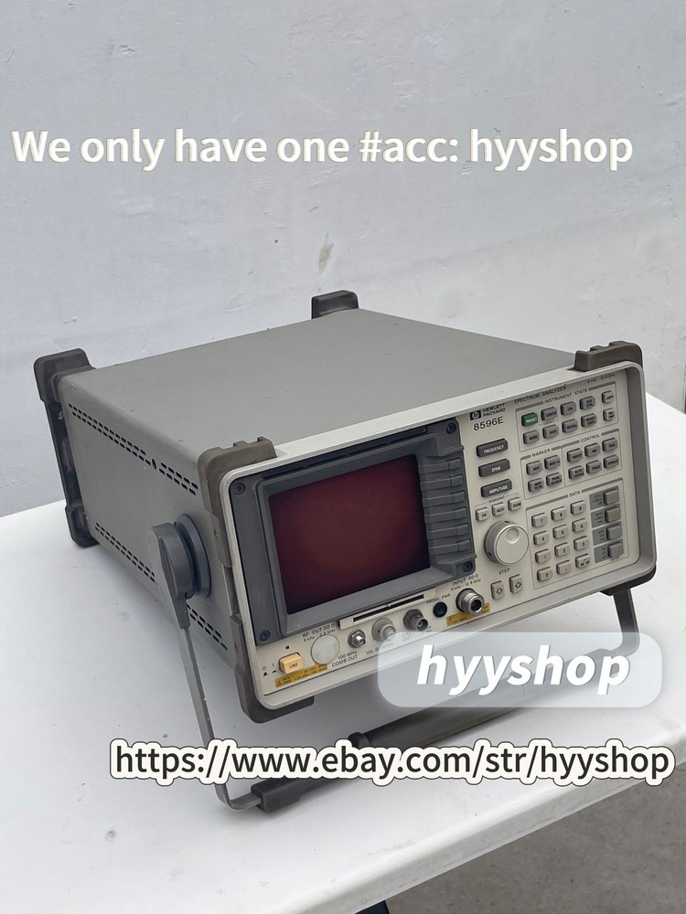 1PCS HP Spectrum Analyzer 8596E 9KHz-12.8GHz /hyy