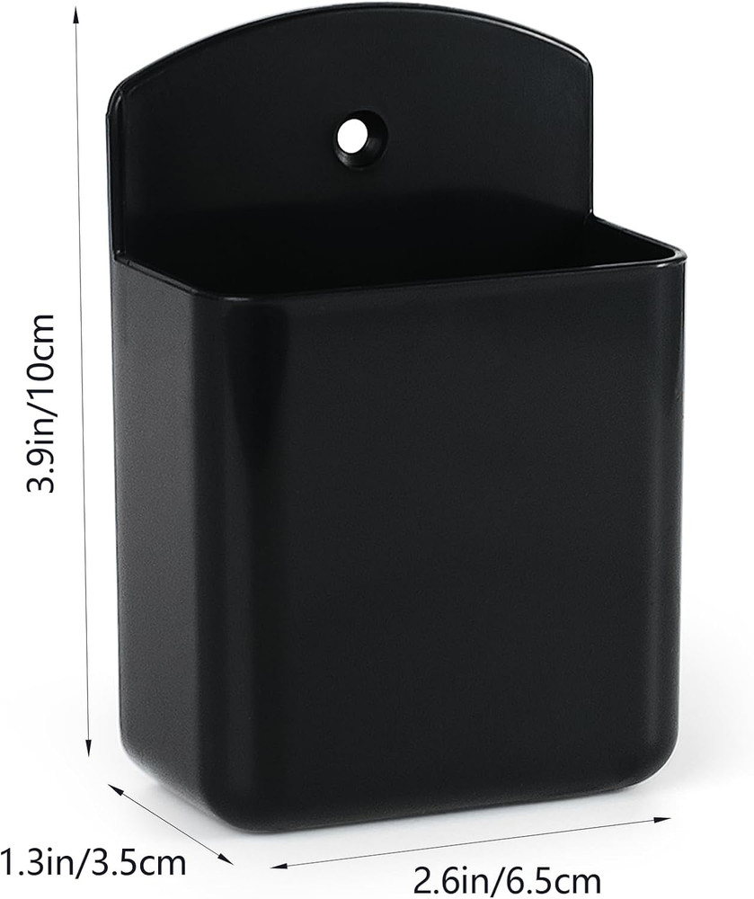 2 Pcs Remote Control Holder Wall Mount, TV Controller Holder, Self Adhesive Remo