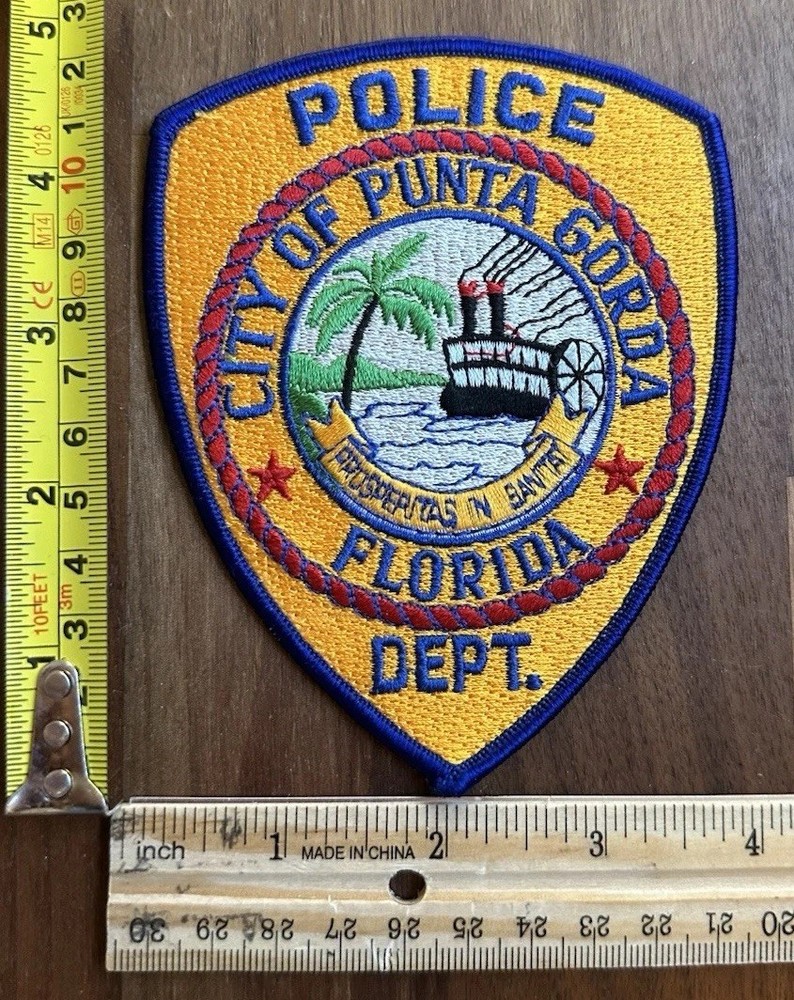 Punta Gorda Florida Police Patch