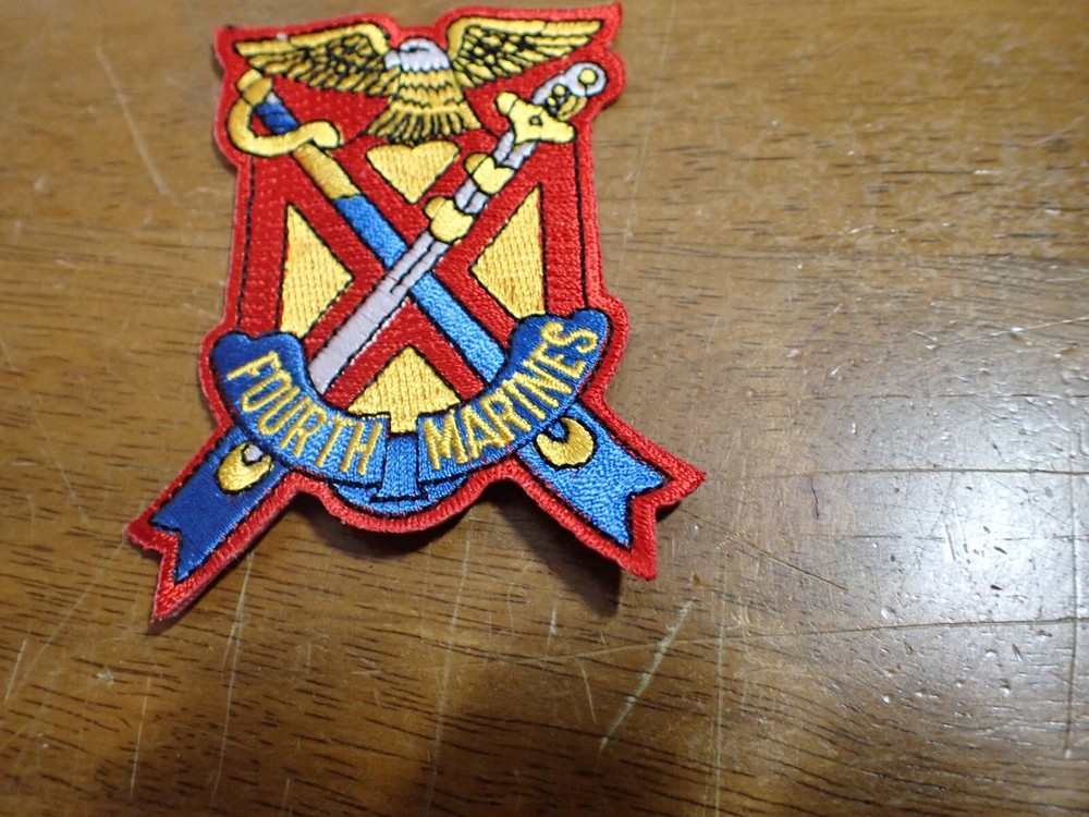 MARINES  FORTH MARINES    PATCH BX T#4