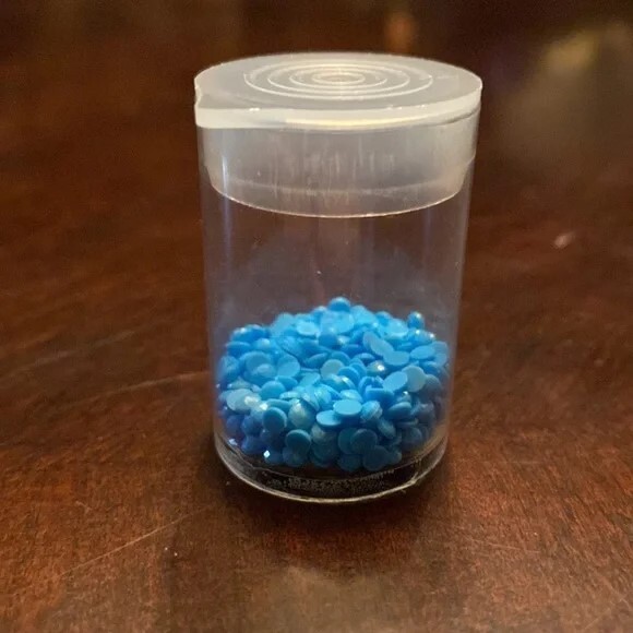 100 Storage vials container plastic beads hardware diamond art crafts