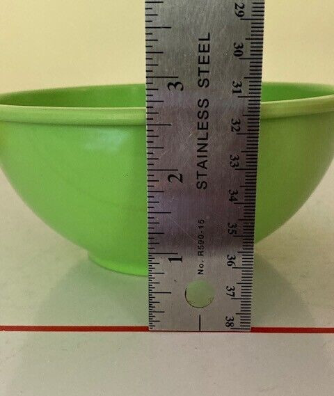 GHP 4 Piece Heavy Melamine Nesting Mixing Bowls Multi-Colors Assorted Sizes