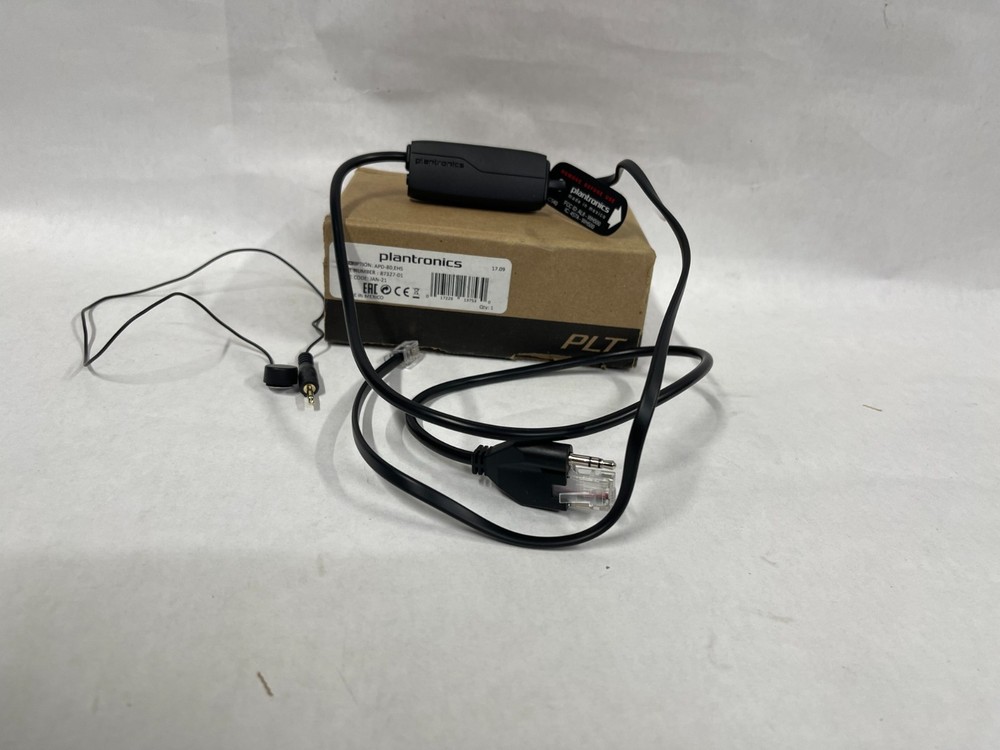 Plantronics APD-80 Electronic Hook Switch Adapter - Poly 87327-01