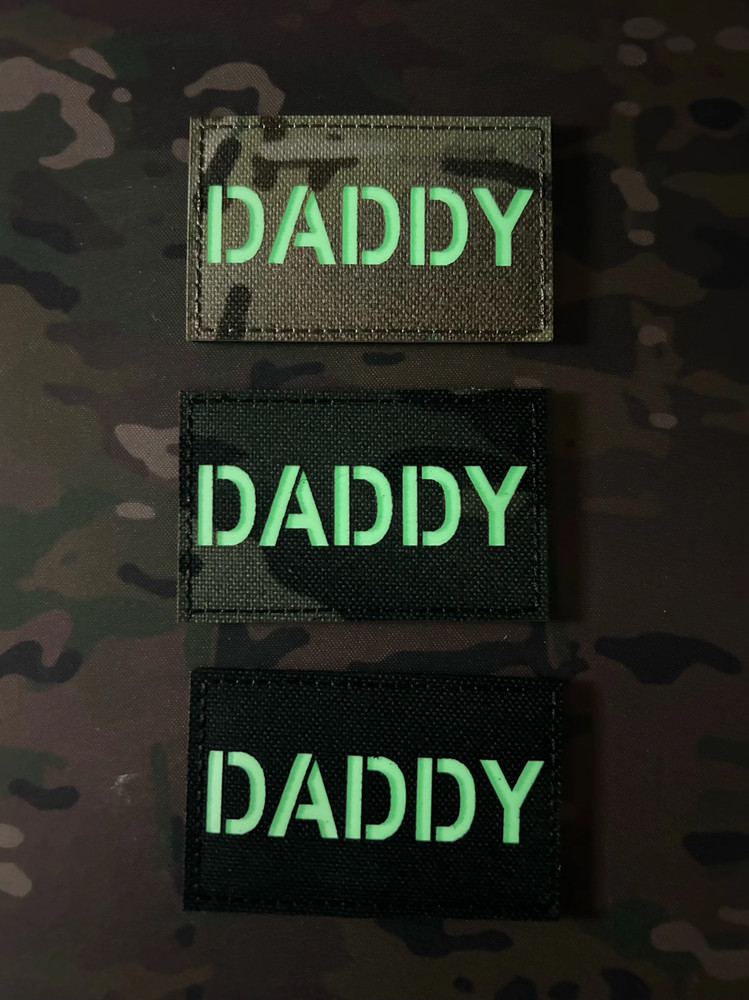 OTXNATION OTX NATION DADDY MULTICAM BLACK PATCH IDENTIFIER MCB GITD HOOK BACKING