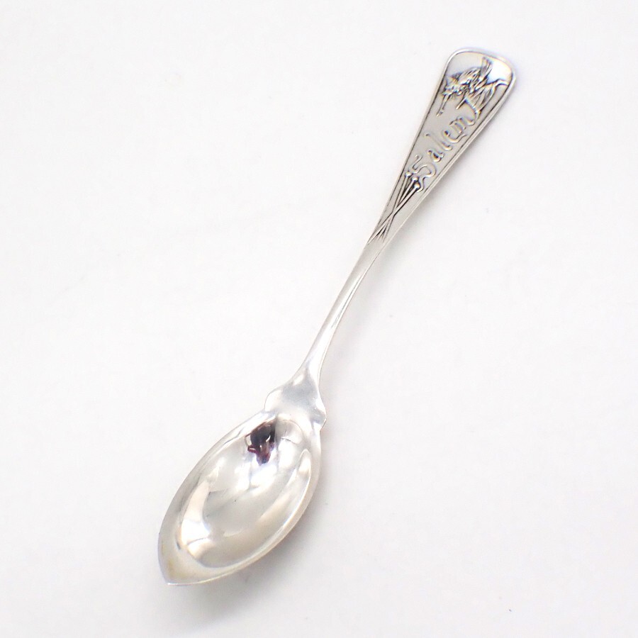 Salem Witch Souvenir Citrus Spoon Durgin Sterling Silver