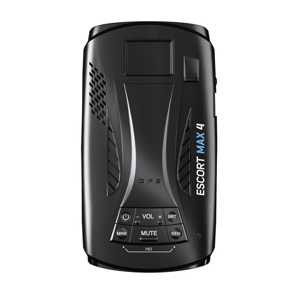 Escort MAX 4 Radar Detector 2X Filtering Advanced Range GPS Bluetooth CarPlay