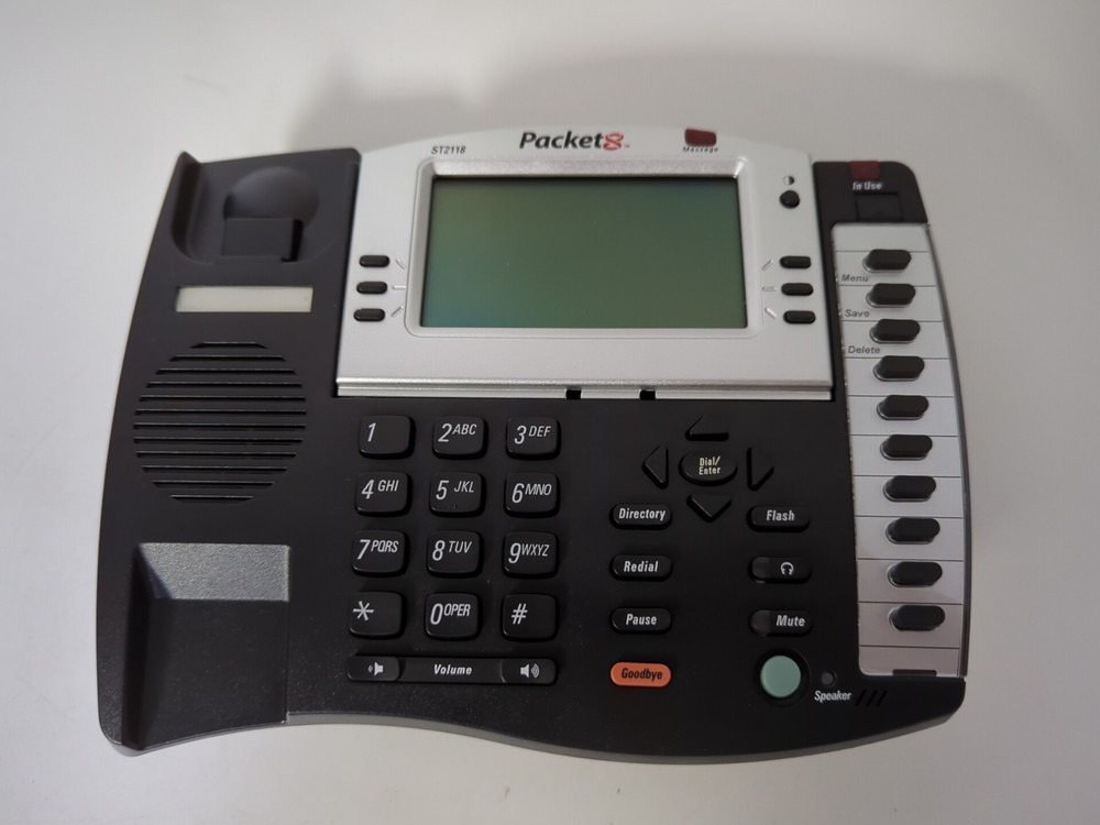 PACKET 8 ST2118 VIRTUAL OFFICE BUSINESS PHONE SYSTEM