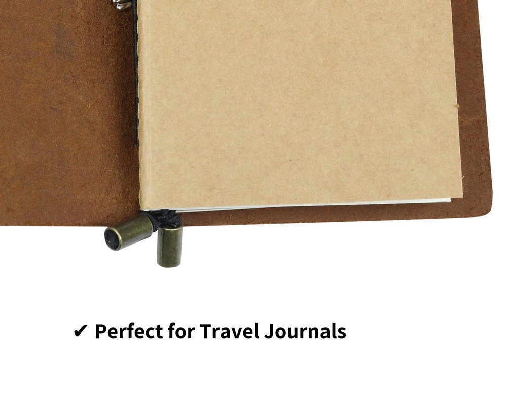 Wanderings Dotted Grid Travelers Notebook Insert/Large Journal Large,