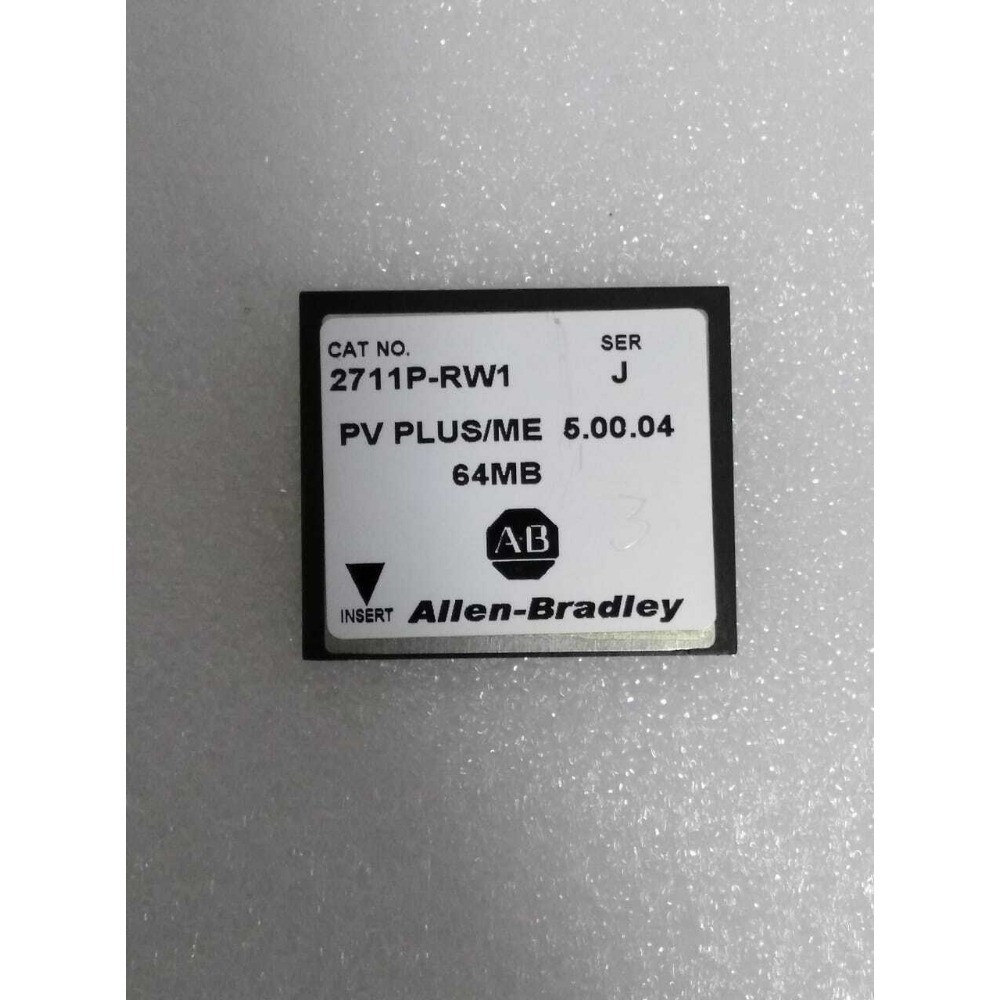 Allen-Bradley 2711P-RW1 J PanelView Plus 64MB Internal Compact FlashCard