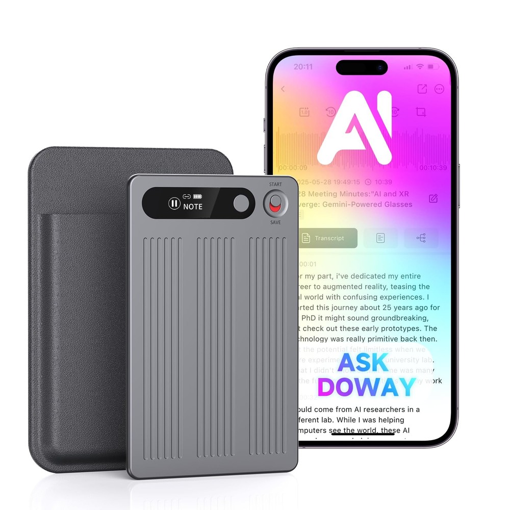 AI Voice Recorder, Note Voice Recorder with Transcribe＆Summarize, Al Noise Ca...