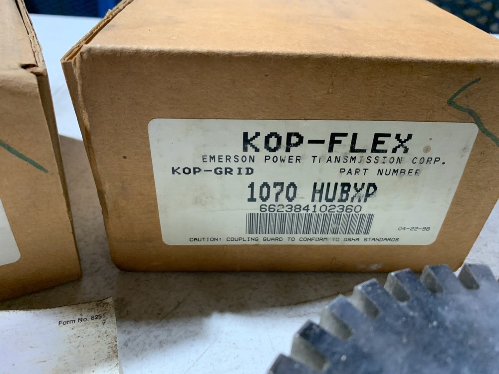Kop Flex 1070 HUBXP Grid Flex Gear Coupling Hub NOS