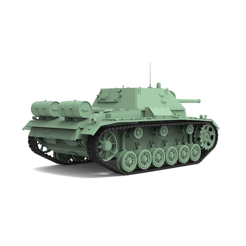LaoYao 1:24 Soviet SU-76I Tank Destroyer