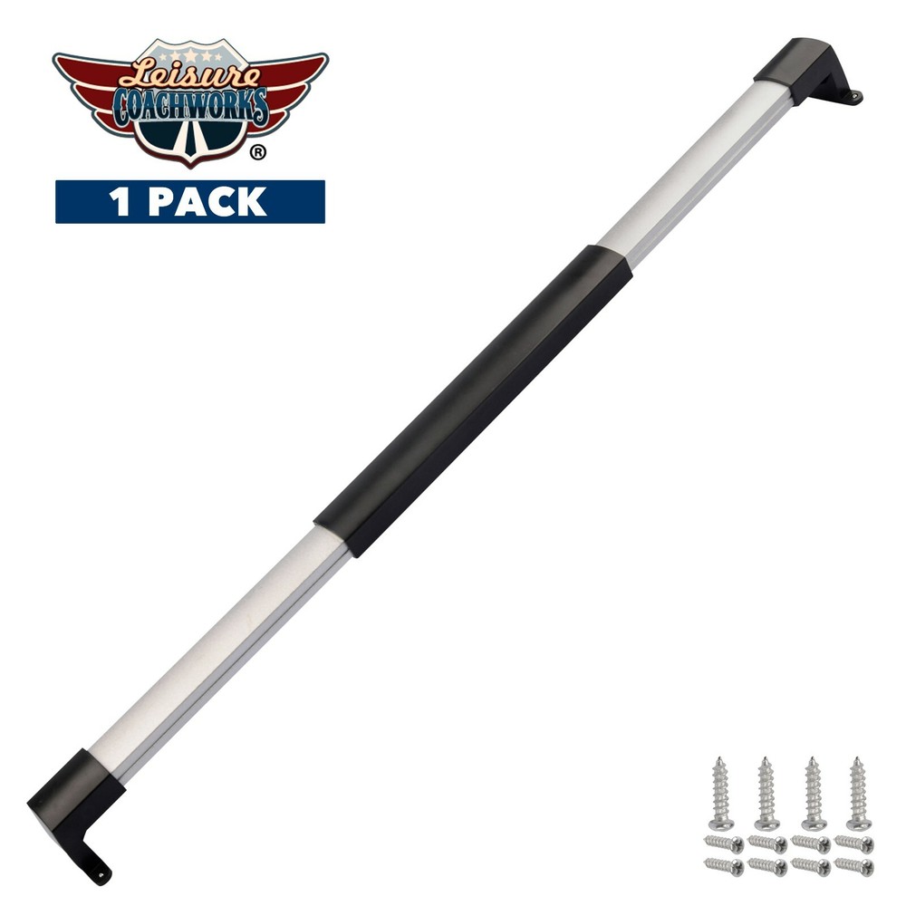 Leisure Coachworks RV Screen Door Cross Bar Adjustable Grab Handle
