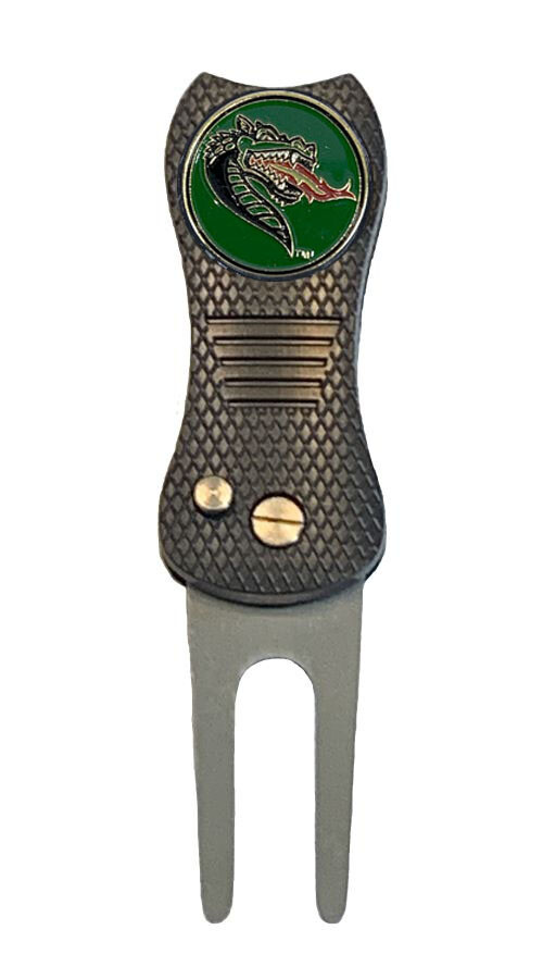 UAB Dragons NCAA Golf Ball Marker with DivotFix Switchblade Divot Tool