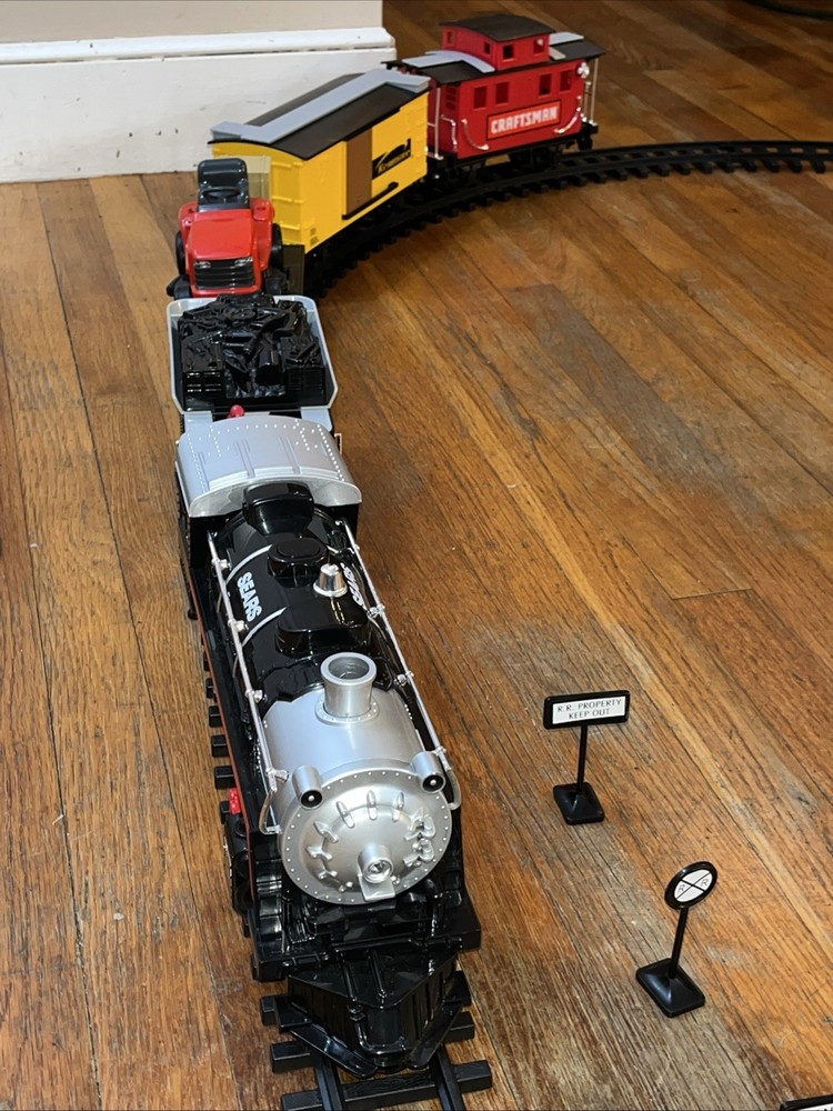 G Scale Sears Express My First Craftsman RC Model Train Set COMPLETE! See Video!