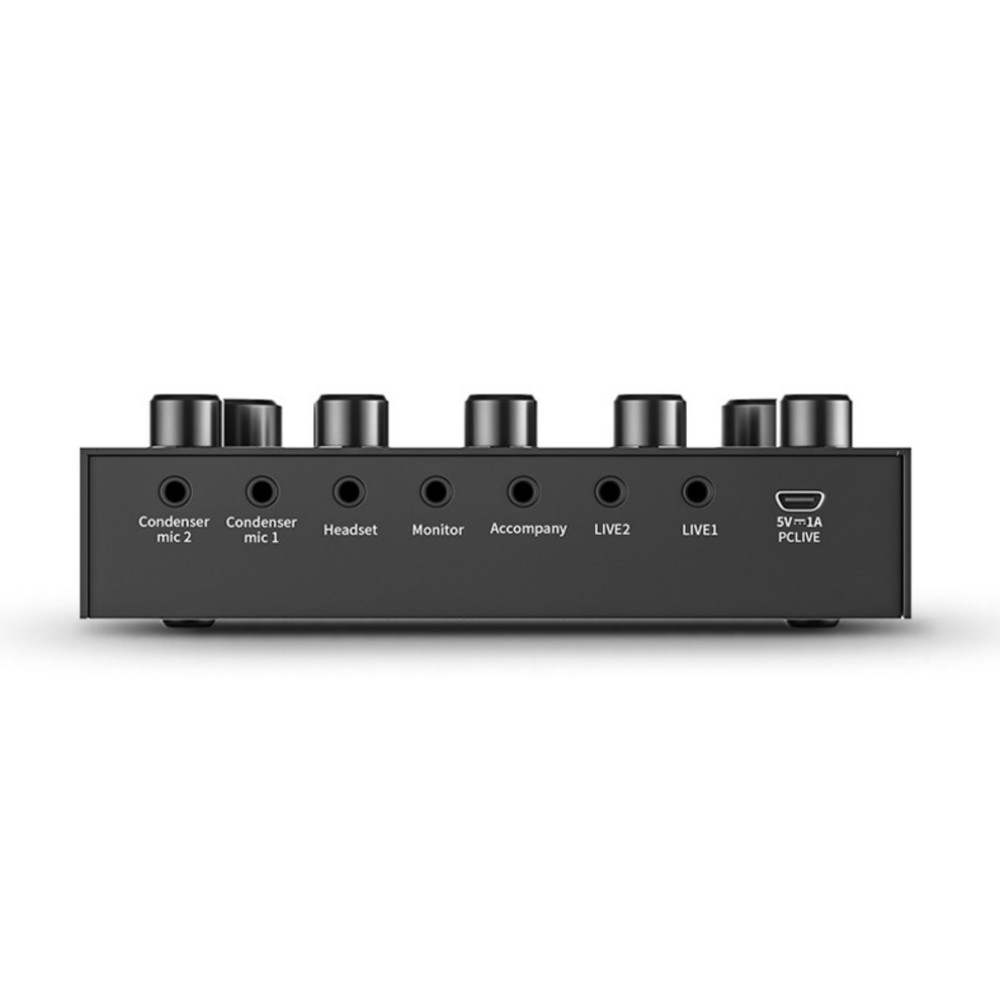 800mAh V8S Bluetooth Sound Card Multi-platform Live Steaming Compatibility