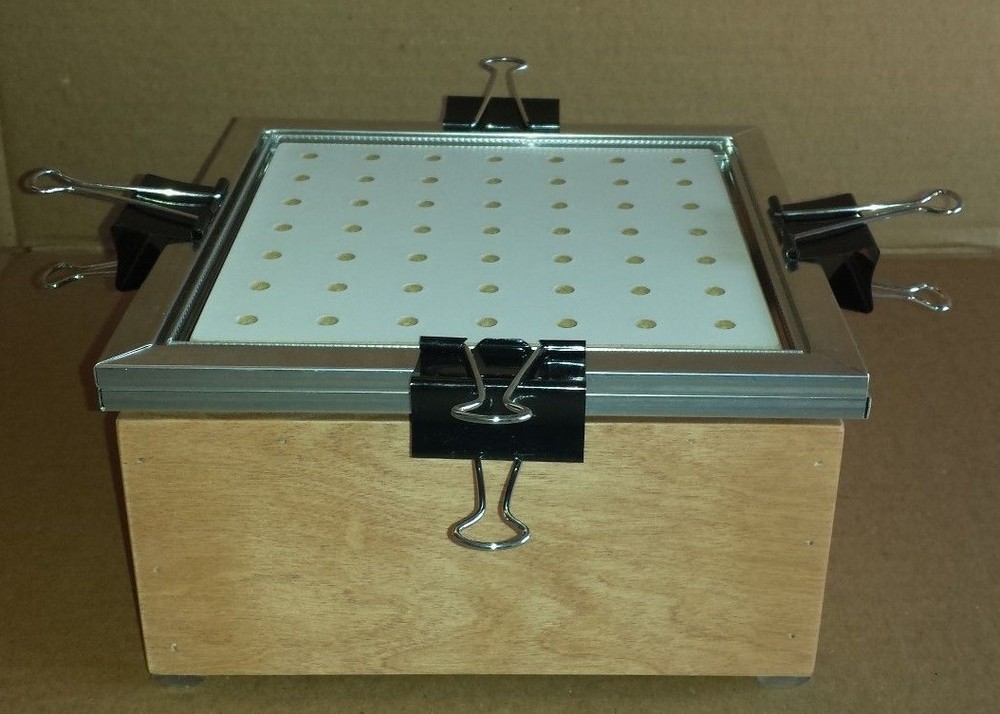 9" x 9" Hobby Vacuum Forming/Former - Thermoform Plastic Vacuum Machine