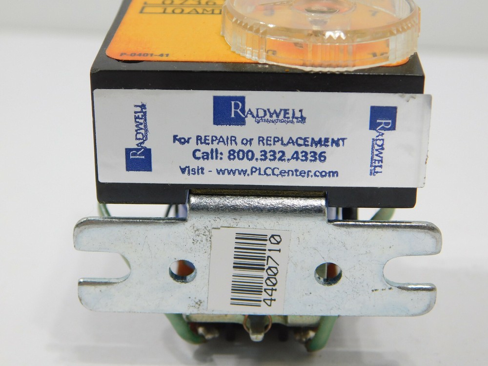 PS Syracuse Electronics TAR-115A041 Relay Timer 0-10 second 8 Pin