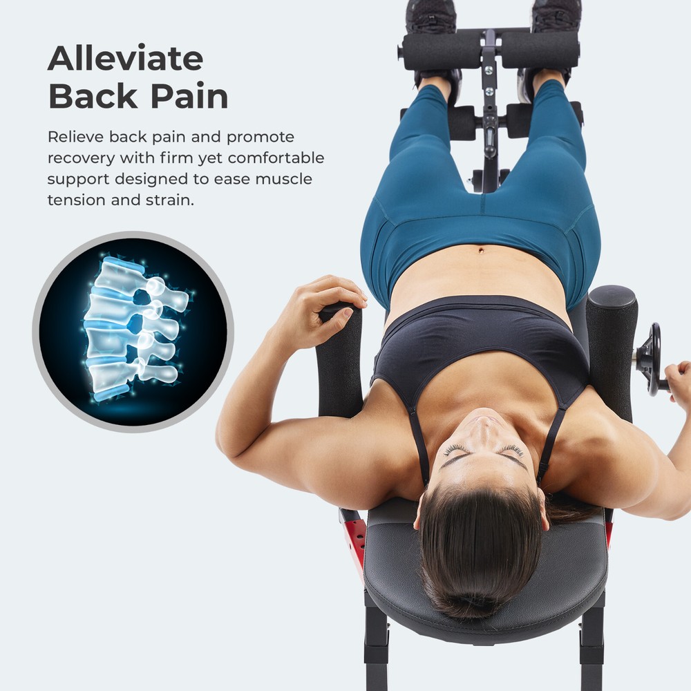 Inversion Tables for Back Pain Relief Decompression Table Stretch Gym Training