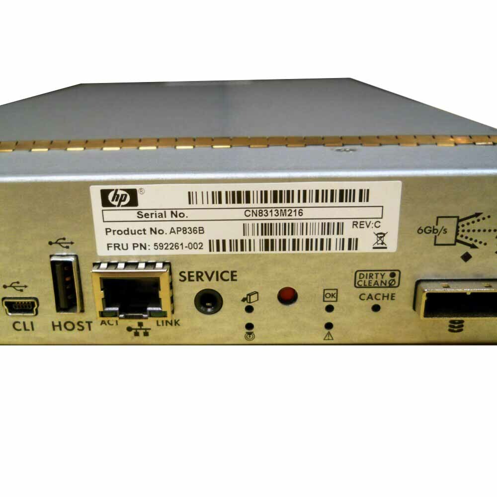 HP 592261-002 P2000 G3 MSA FC Controller ROHS