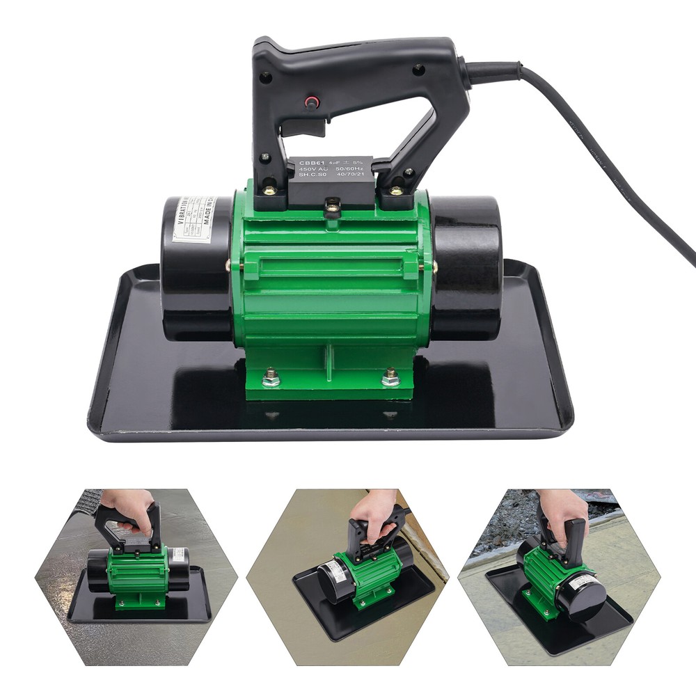 Concrete Vibrating Motor, Handheld Table Motion Concrete Vibrator Machine 370W