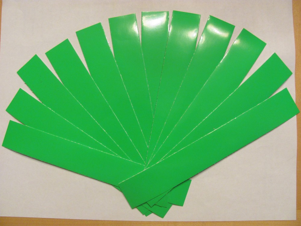 1 Dozen FLO/FLUORESCENT GREEN ARROW WRAPS + EXTRAS!!! *Multiple Sizes Available*