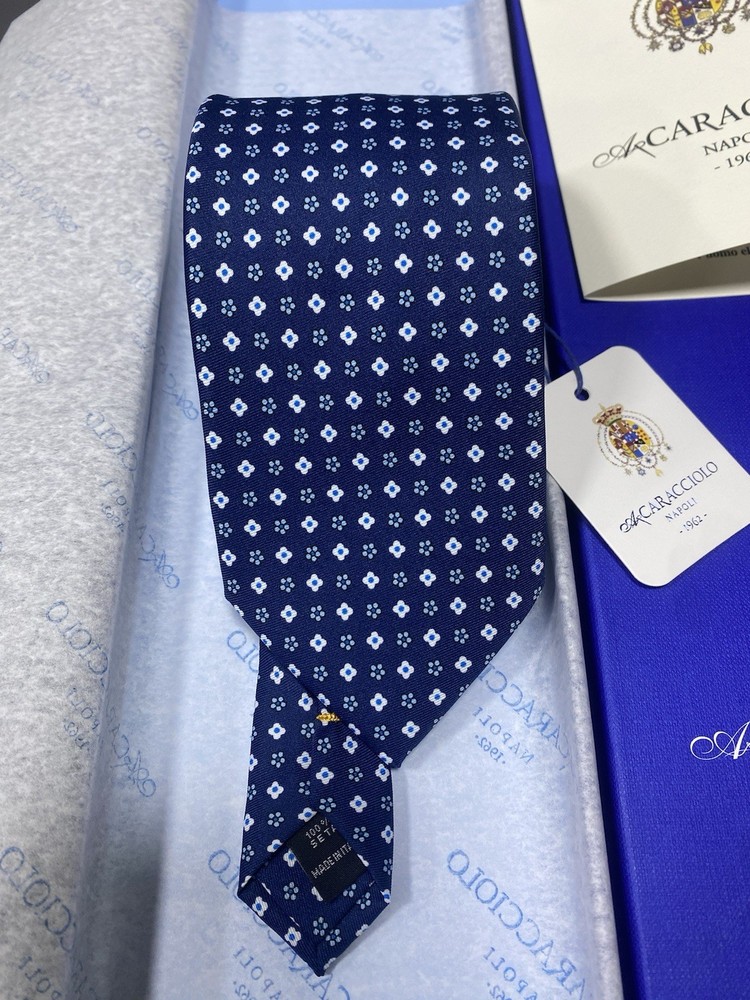 Caracciolo Tailored Tie 100% SILK