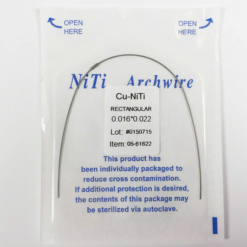 Dental Orthodontic Copper Cu-NiTi Arch Wire Stops Round/Rectangular Damonform