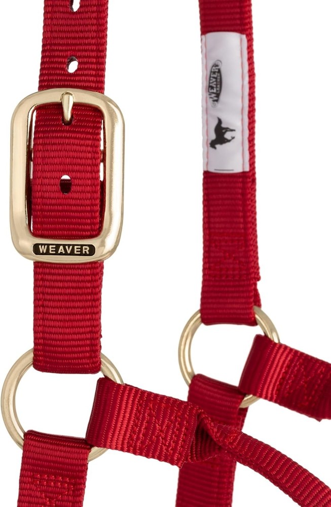 Nylon Weaver Horse Halter, Adjustable & Comfortable