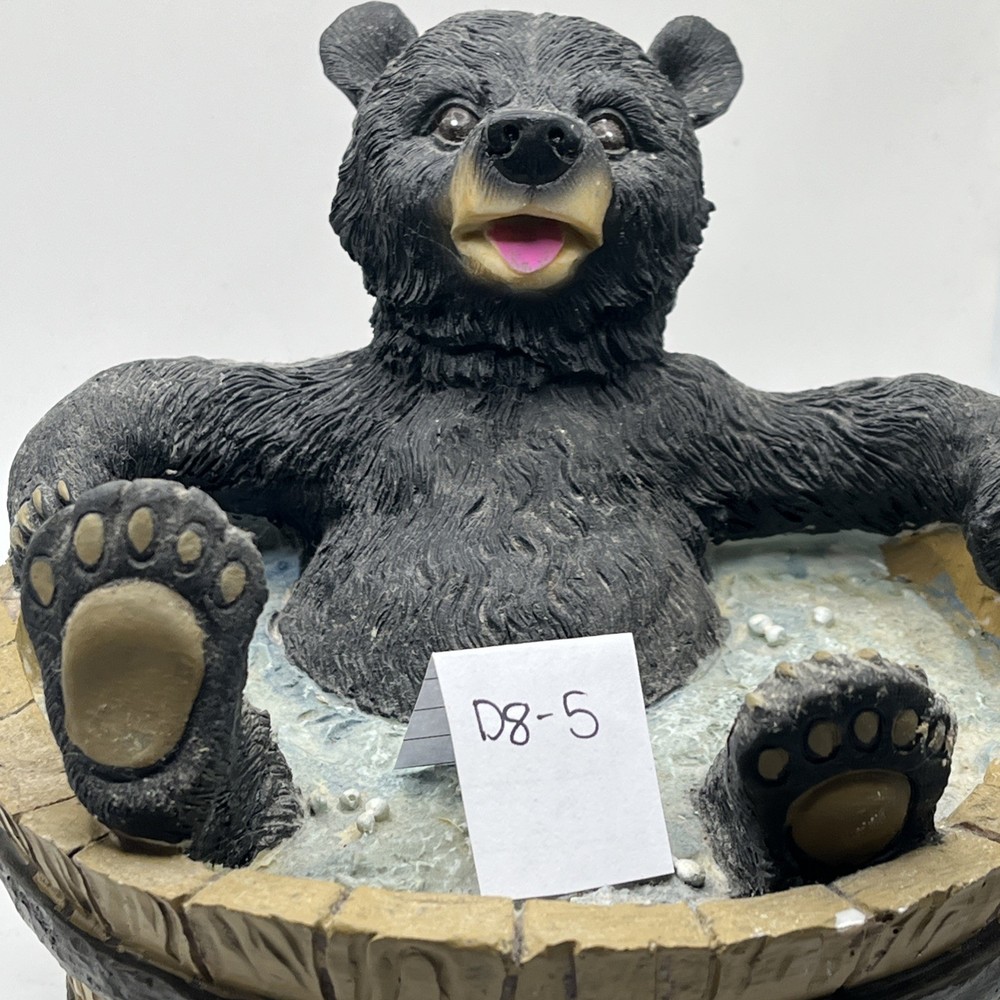 Big Sky Bears Bear Black Bear Barrel Tub Cabin Decor