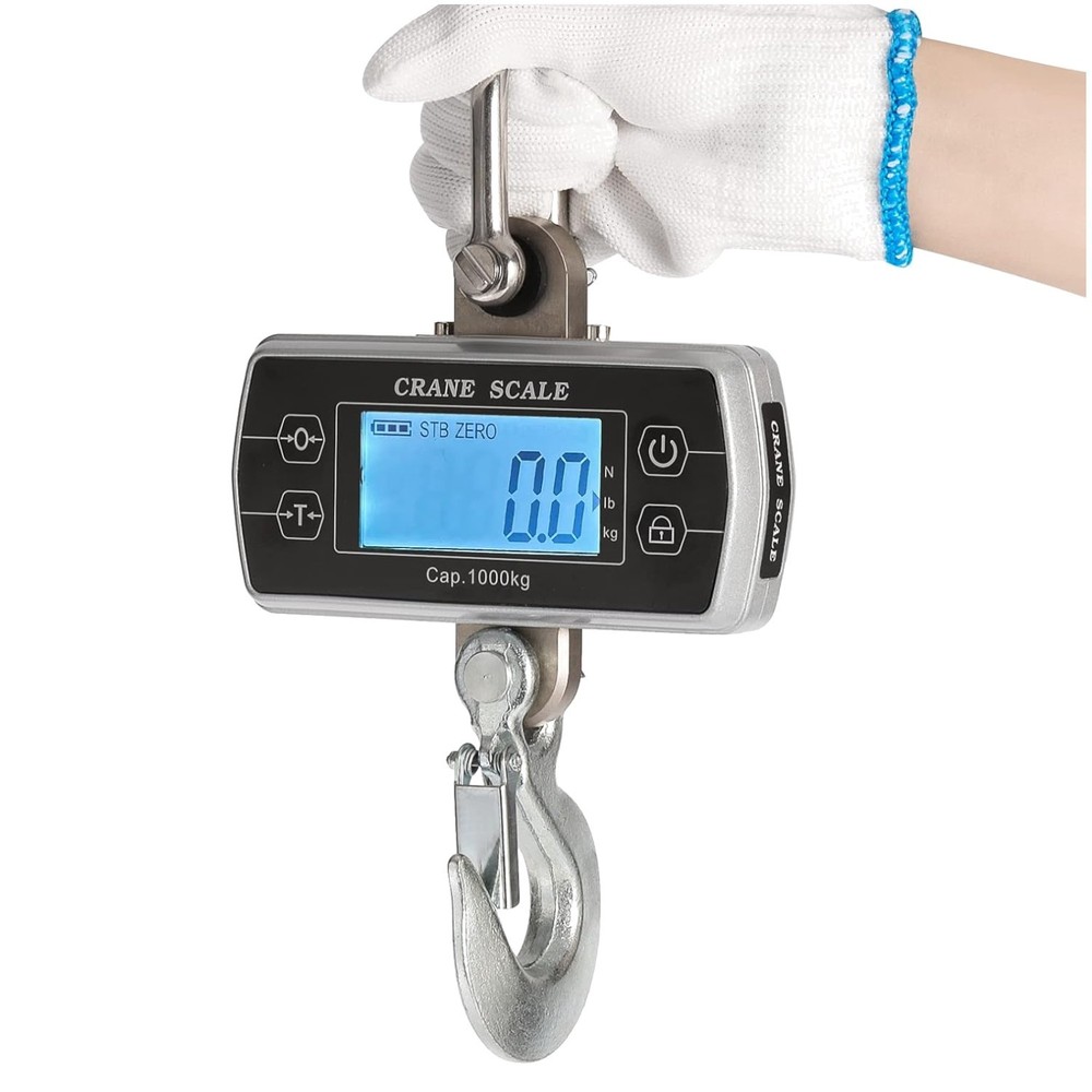 Industrial Hanging Scale 2200lb Digital Crane Scale