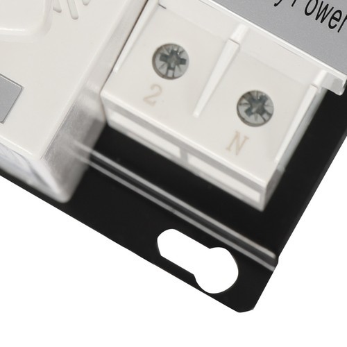 2P 63A Dual Power Transfer Switch Toggle Automatic Mini Controller Switch 110V