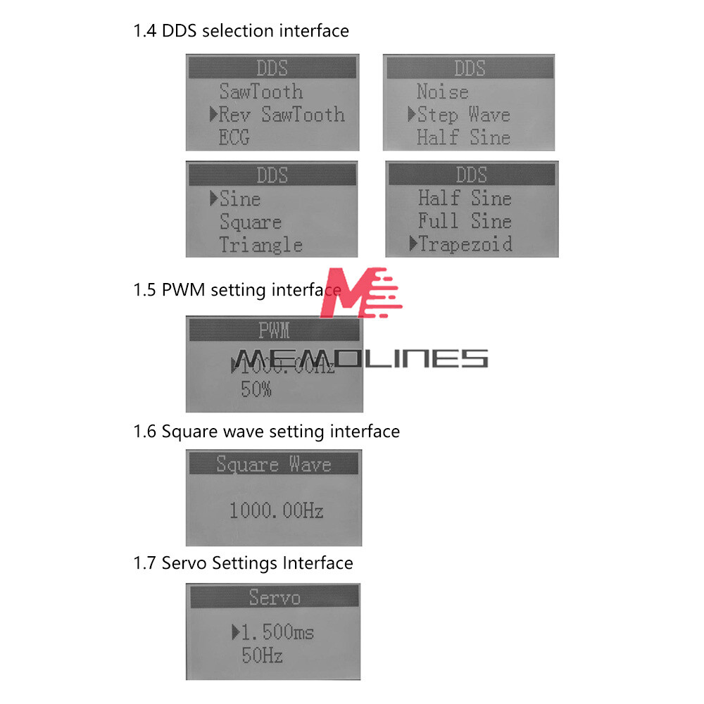 LCR-T4-MINI-Z Transistor Tester 1.7" 12864 LCD Capacitance Servo Frequency Test