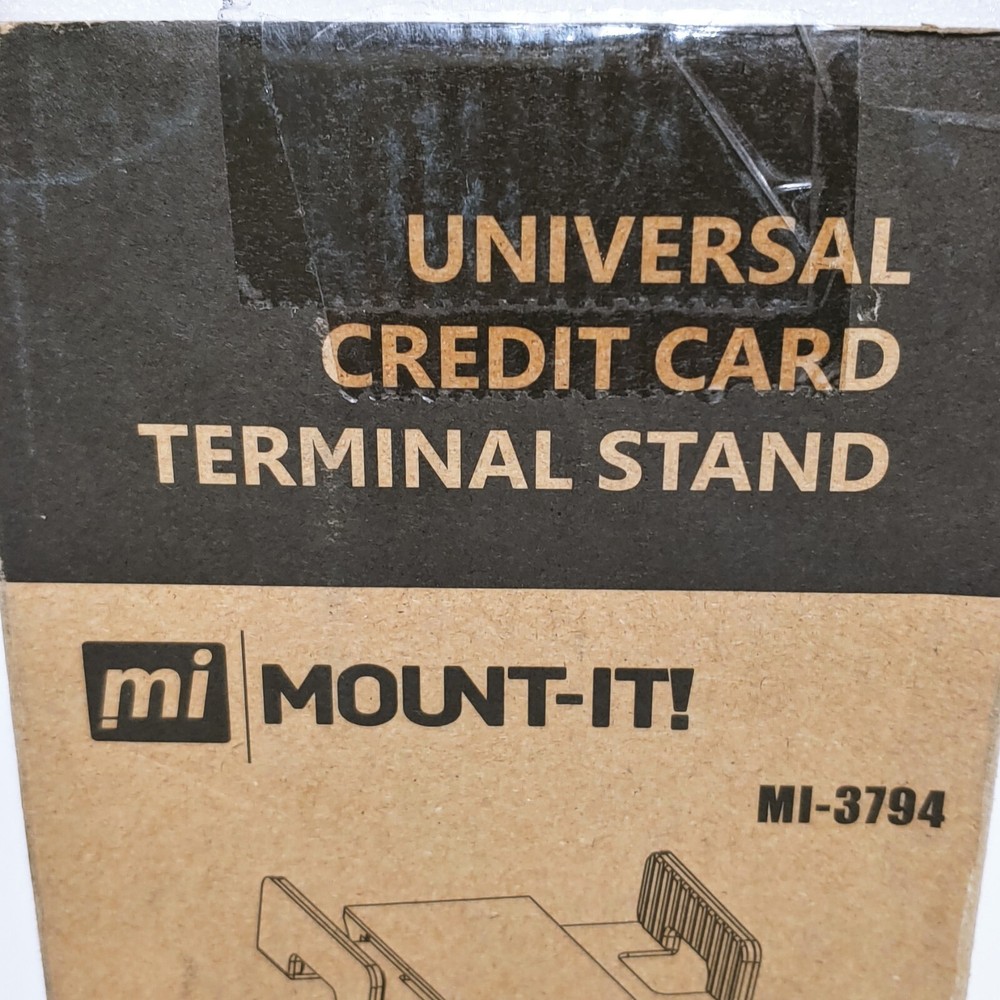 NO BOLT OPEN BOX Mount-It! Universal POS Terminal Stand Black (MI-3794)