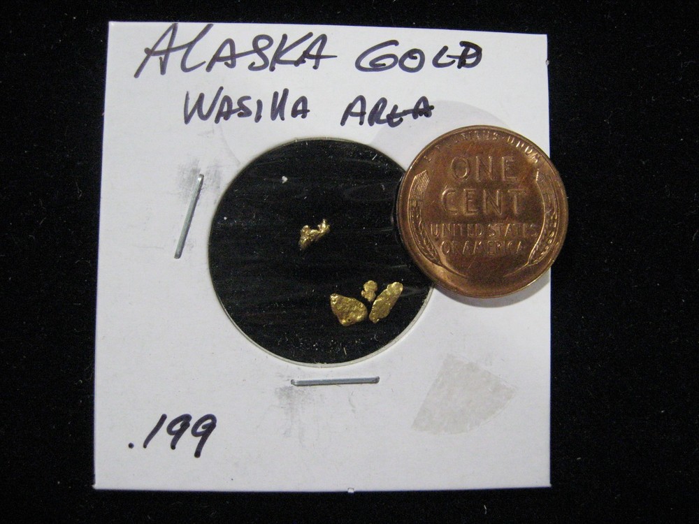 ALASKA GOLD NUGGET  .199 GRAM