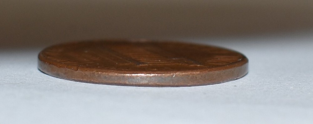 1985 Penny Error Multi Errored No Mint Mark P