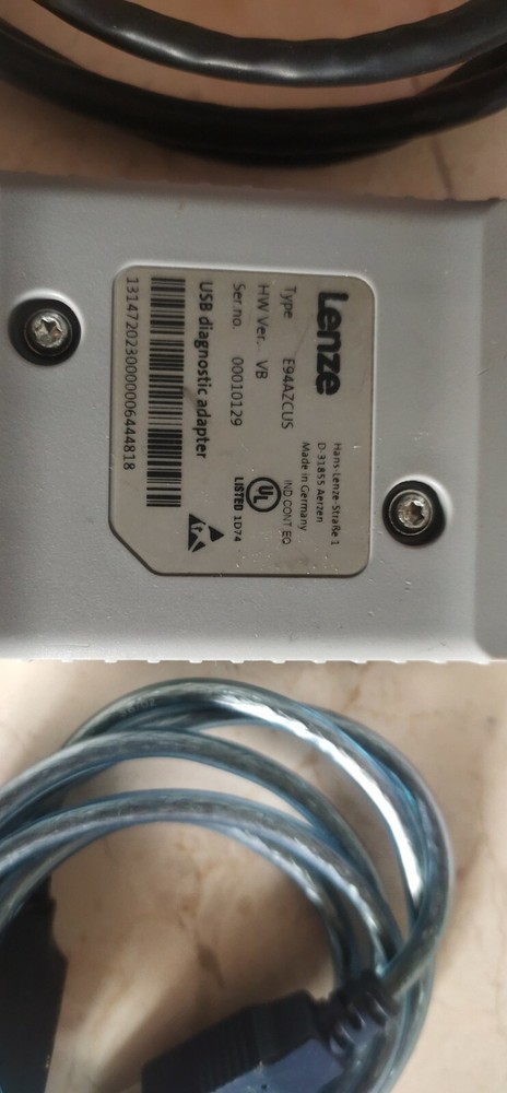 LENZE E94AZCUS +CABLES Diasgnostic Adapter