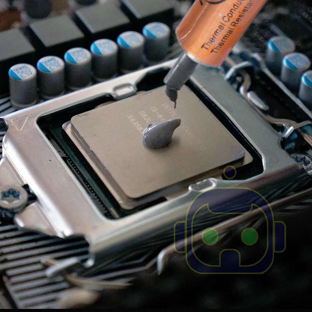 3PCS High Performance Gold Thermal Grease CPU Heatsink Compound Paste Syringe