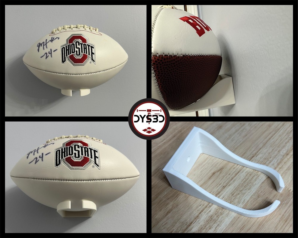 Football Wall Display Holder