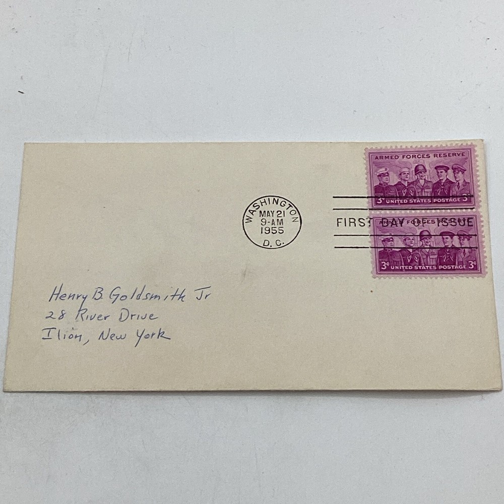 (4)1950’s Assorted Postal Card & Envelope 3¢ Denominative Stamps First Day Issue