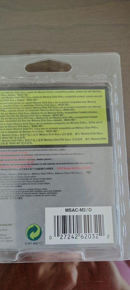 sony memory stick duo adapter NIB