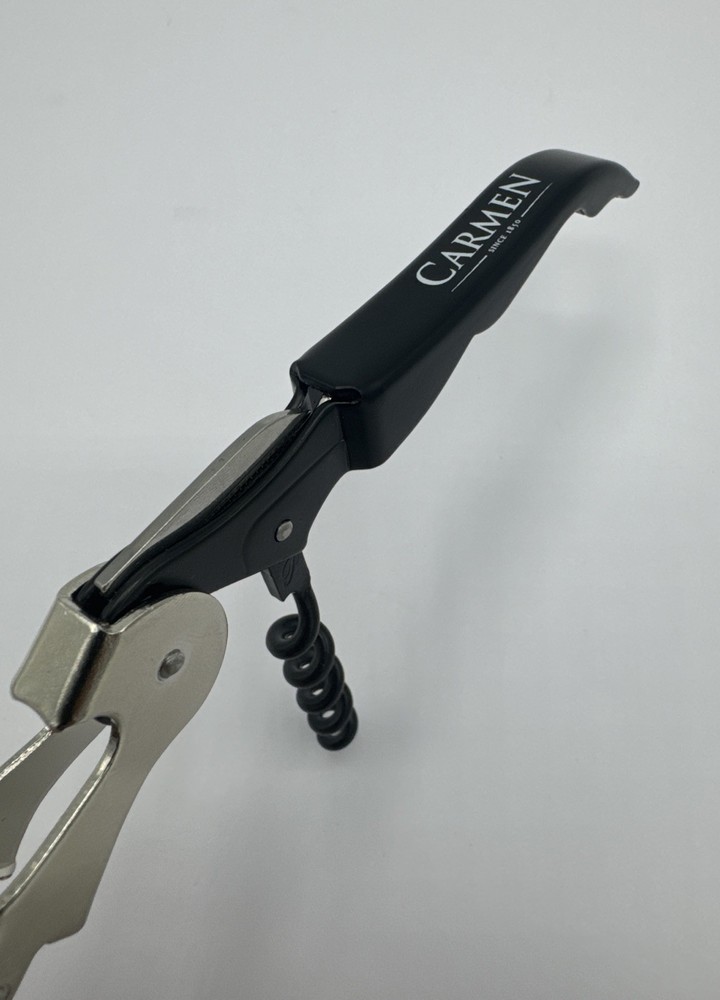 Pulltex Classic Chrome Original Corkscrew / NEW Carmen Logo