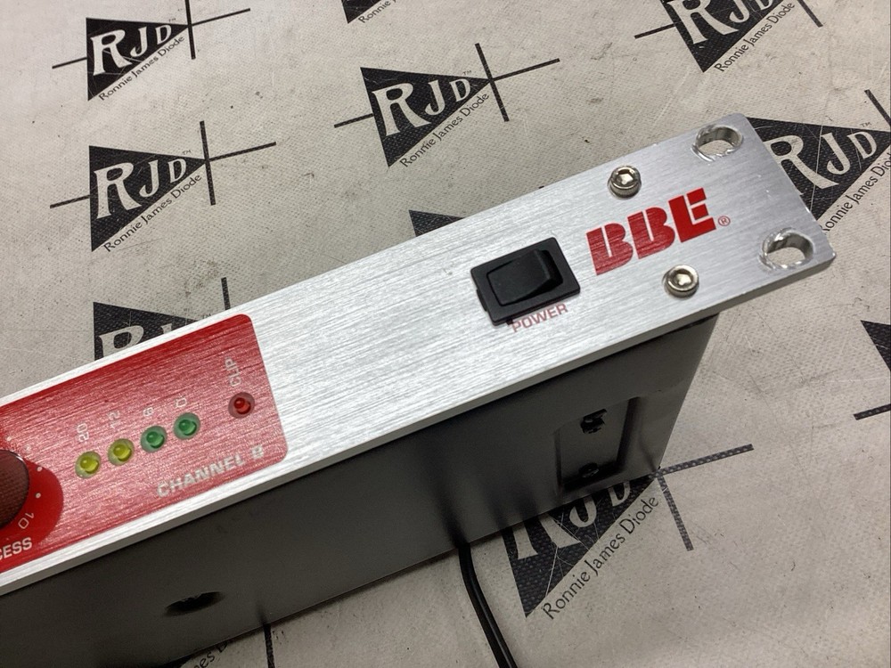 BBE 482i Sonic Maximizer 2 Channel Signal Processor Rack Mount