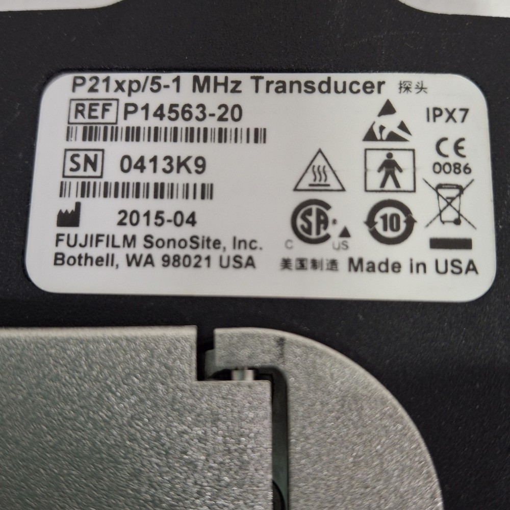 Sonosite P21xp/5-1 MHz Transducer