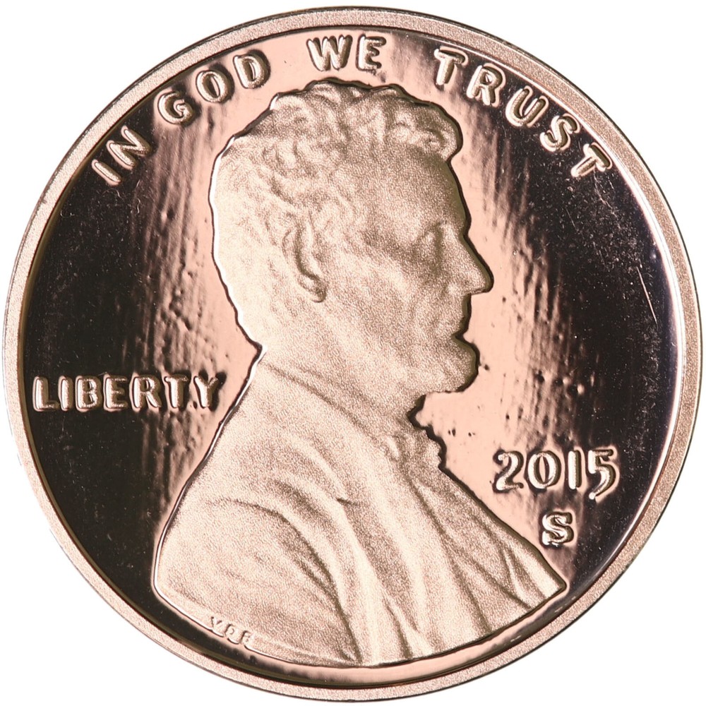 2015 S Lincoln Shield Cent Gem Deep Cameo Proof Penny
