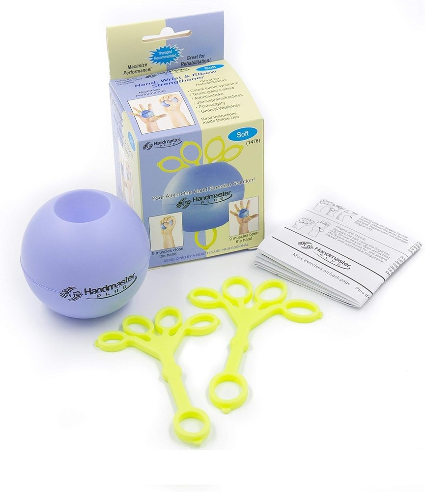 Handmaster Plus Physical Therapy Hand Exerciser, Soft
