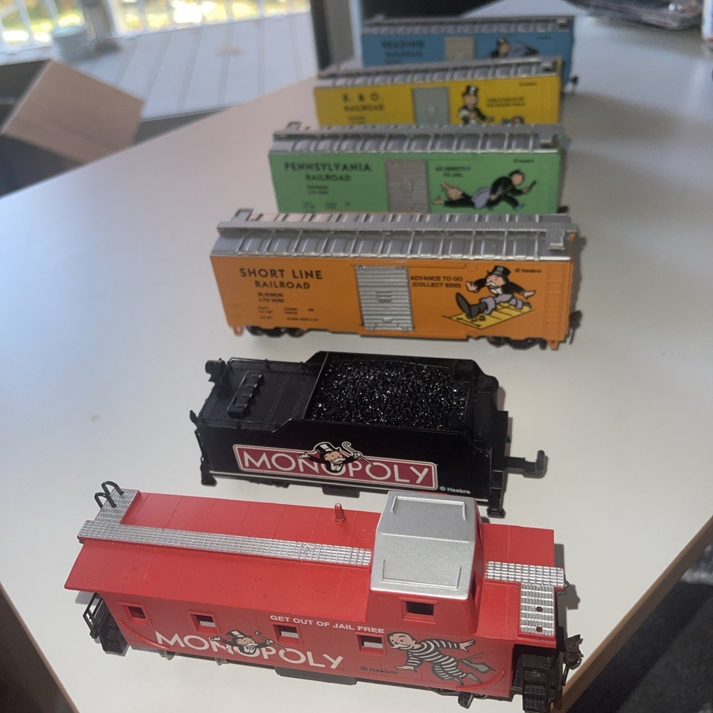Monopoly HO Scale Train Set – Limited Edition Hasbro / Life-Like Set
