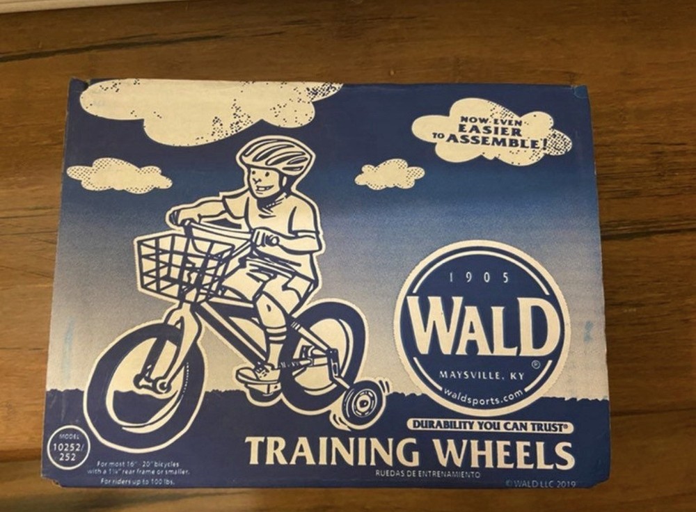 Wald Training Wheels Model 10252/252 Kids 16-20" Bicycle