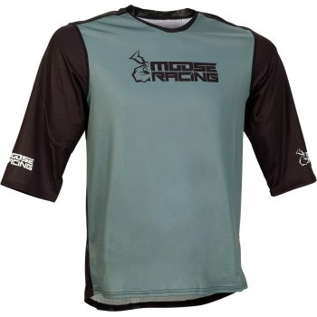 Moose Racing MTB 3/4 Sleeve Jerseys Sm Black